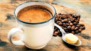 Quantas calorias em 1 Porção (250 G) Bulletproof Coffee?