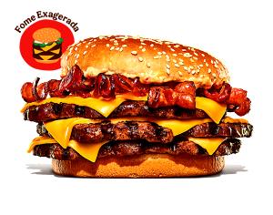 Quantas calorias em 1 porção (264 g) BK Stacker Triplo?