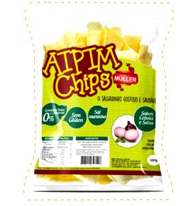 Quantas calorias em 1 Porção (28 G) Aipim Chips?