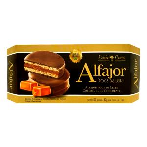 Quantas calorias em 1 porção (30 g) Alfajor de Doce de Leite?