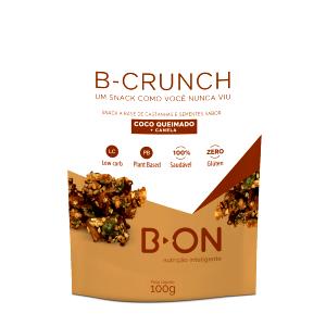 Quantas calorias em 1 porção (30 g) B-Crunch Coco Queimado + Canela?