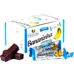 Quantas calorias em 1 porção (30 g) Bananada Diet?