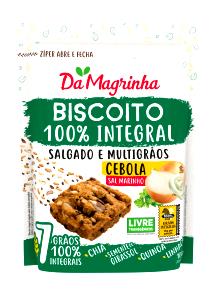 Quantas calorias em 1 porção (30 g) Biscoito 100% Integral Cebola?