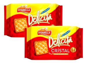 Quantas calorias em 1 porção (30 g) Biscoito Cristal?