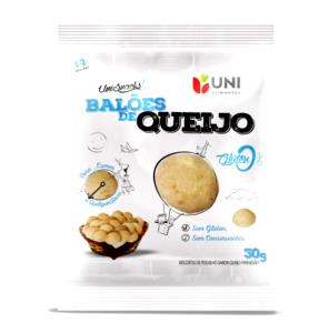 Quantas calorias em 1 porção (30 g) Biscoito de Polvilho com Queijo?