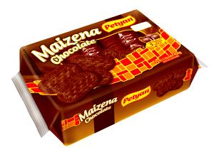 Quantas calorias em 1 porção (30 g) Biscoito Maizena Chocolate?