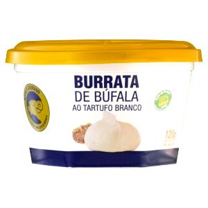 Quantas calorias em 1 porção (30 g) Burrata de Búfala Ao Tartufo Branco?