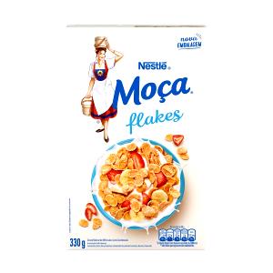 Quantas calorias em 1 porção (30 g) Cereal Matinal Moça Flakes?