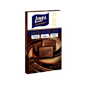 Quantas calorias em 1 porção (30 g) Chocolate Ao Leite Zero Açúcar?