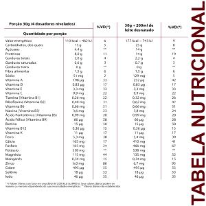 Quantas calorias em 1 porção (30 g) Complemento Nutricional?