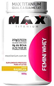 Quantas calorias em 1 porção (30 g) Feminy Whey?