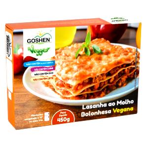 Quantas calorias em 1 porção (30 g) Lasanha Ao Molho Bolonhesa Vegana?