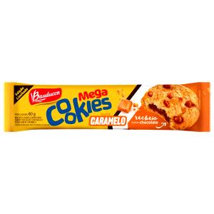 Quantas calorias em 1 porção (30 g) Mega Cookie Caramelo?