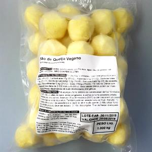 Quantas calorias em 1 porção (30 g) Pão de Queijo Vegano?