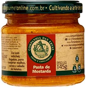 Quantas calorias em 1 porção (30 g) Pasta de Ervas?