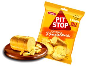 Quantas calorias em 1 porção (30 g) Pit Stop Queijo Provolone?