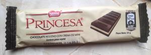 Quantas calorias em 1 porção (30 g) Princesa de Chocolate?