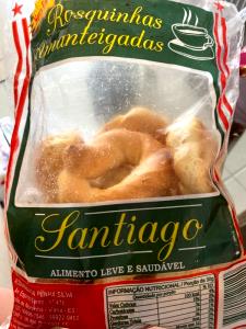 Quantas calorias em 1 porção (30 g) Rosquinhas Amanteigadas?