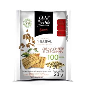 Quantas calorias em 1 porção (30 g) Snack Integral Cream Cheese e Cebolinha?