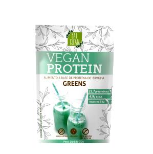 Quantas calorias em 1 porção (30 g) Vegan Protein Greens?
