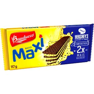 Quantas calorias em 1 porção (30 g) Wafer Maxi Cookies N Creme?