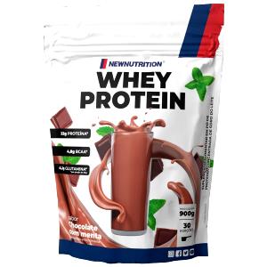 Quantas calorias em 1 porção (30 g) Whey Protein Chocolate com Menta?