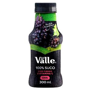 Quantas calorias em 1 porção (300 ml) Del Valle Uva (300ml)?