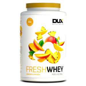 Quantas calorias em 1 porção (31 g) Fresh Whey Manga e Abacaxi?