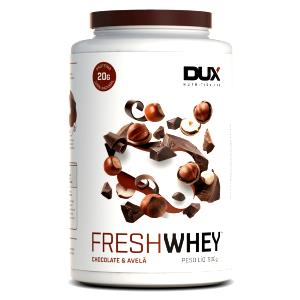 Quantas calorias em 1 porção (31 g) Whey Fresh Chocolate com Avelã?