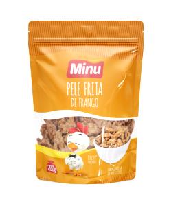 Quantas calorias em 1 Porção (32 G) Asa de Frango Frita sem Revestimento (Pele Consumida)?