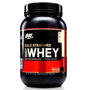 Quantas calorias em 1 porção (32 g) Gold Standard 100% Whey Brigadeiro?