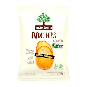 Quantas calorias em 1 porção (32 g) Nuchips Assado?