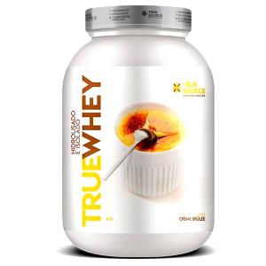 Quantas calorias em 1 porção (32 g) True Whey Vanilla Creme Brulee?