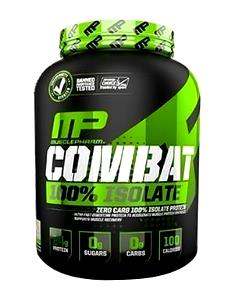 Quantas calorias em 1 porção (34,9 g) Combat Protein Powder?