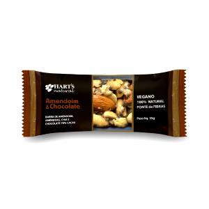 Quantas calorias em 1 porção (35 g) Barra de Nuts Amendoim e Chocolate?