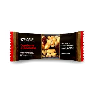 Quantas calorias em 1 porção (35 g) Barra de Nuts Cranberry e Chocolate?