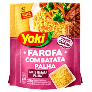 Quantas calorias em 1 porção (35 g) Farofa Palha?