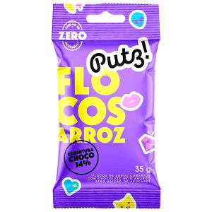 Quantas calorias em 1 porção (35 g) Flocos de Arroz com Chocolate?