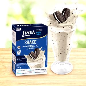 Quantas calorias em 1 porção (35 g) Shake Cookies’N Cream?