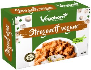 Quantas calorias em 1 porção (35 g) Strogonoff Natural Vegano?