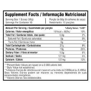 Quantas calorias em 1 porção (35 g) Whey Concentrado Morango?