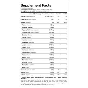 Quantas calorias em 1 porção (35 g) Whey Protein Hydrolysis?