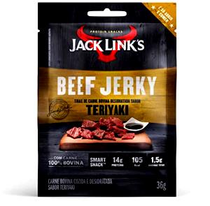 Quantas calorias em 1 porção (36 g) Beef Jerky Teriyaki?