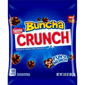 Quantas calorias em 1 porção (37 g) Buncha Crunch?