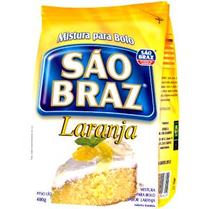 Quantas calorias em 1 porção (37 g) Mistura para Bolo Sabor Laranja?