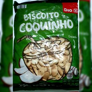 Quantas calorias em 1 porção (40 g) Biscoito Coquinho?