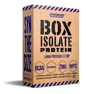 Quantas calorias em 1 porção (40 g) Box Isolate Protein?