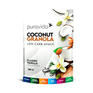 Quantas calorias em 1 porção (40 g) Coconut Granola?