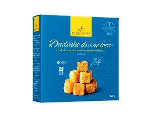 Quantas calorias em 1 porção (40 g) Dadinho de Tapioca?