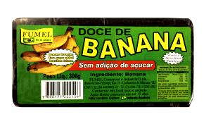 Quantas calorias em 1 porção (40 g) Doce de Banana?